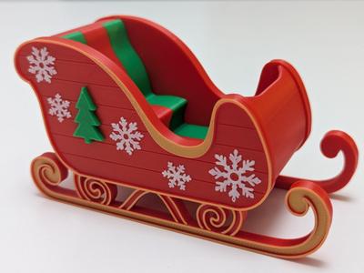 Santa's Cozy Sleigh