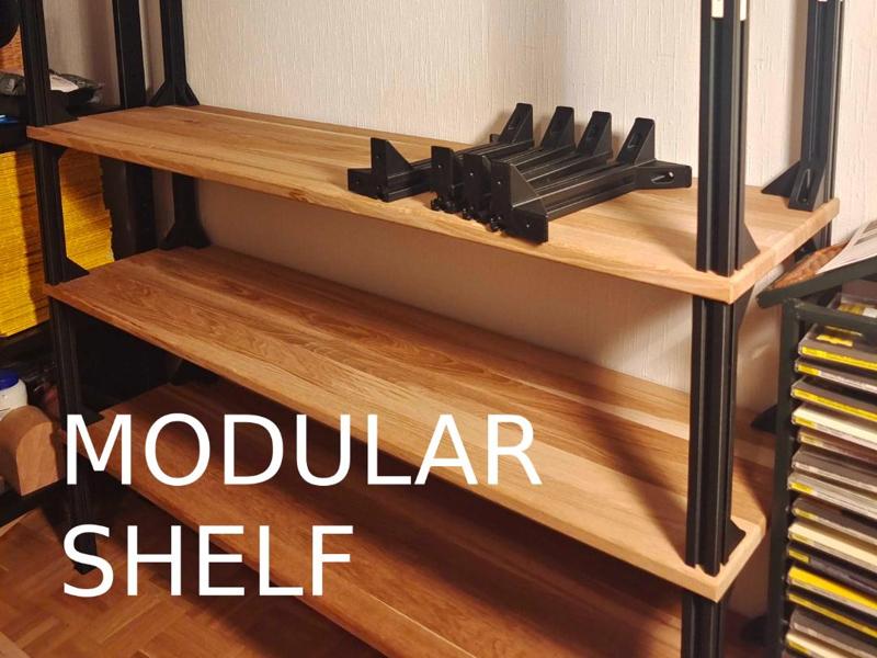 Strong Modular Customizable Shelf Rack