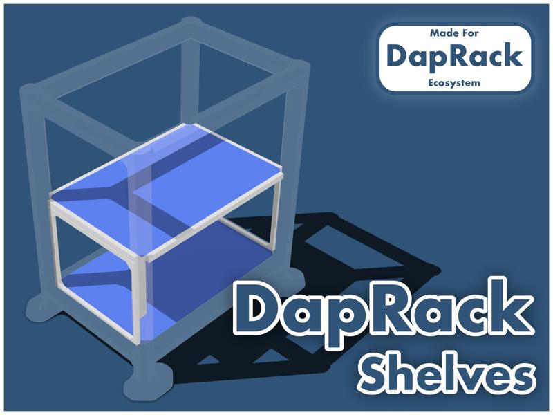 DapRack Shelves - Display Shelves for DapRack