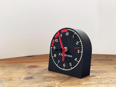 Clock - Sport Car Tachometer look