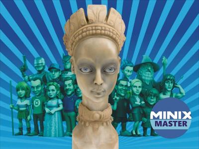 african albino woman bust