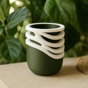 Spira Vase - Organic Layered Home Decor