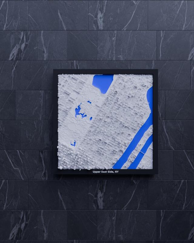 Upper East Side, NY - 3D Miniature