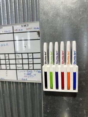 Shuttle Art Dry Erase Marker Magnetic Holder