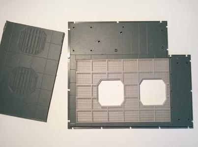 YT1300 DEAGO HOLD GRILLE WITH SQUARE HOLES
