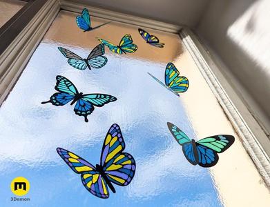 Butterfly Stained Glass