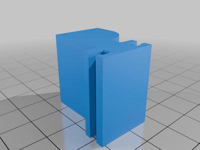 Pata Clip Perfil 4040 RECTO