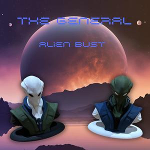 Alien Bust / Alien Büste (NoMMU, no Filament Change)