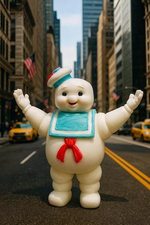 Stay Puft Marshmallow Man – Ghostbusters Inspired Figurine