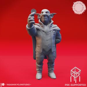 Deep Gnome - Jimjar - Tabletop Miniature (Pre-Supported)