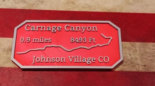 Mavericks Trail Badge Carnage Canyon CO hike offroad adventure