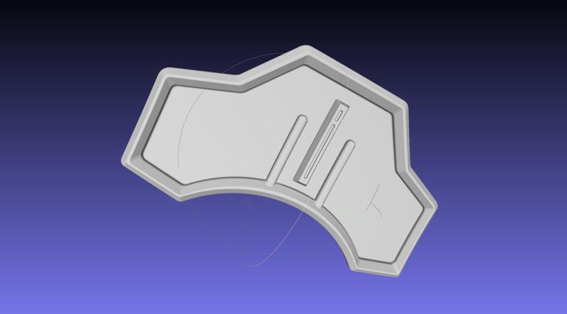 Star Wars Mandalorian Cara Dune Back Armor