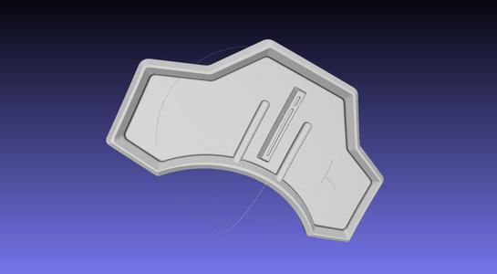 Star Wars Mandalorian Cara Dune Back Armor