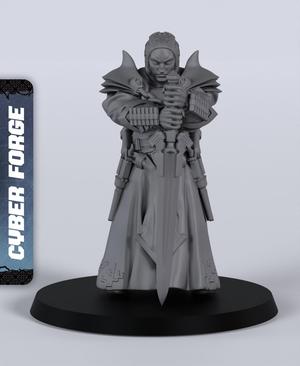 Ludvig Suncrusader - With Free Cyberpunk Warhammer - 40k Sci-Fi Gift Ideas for RPG and Wargamers