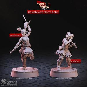 Songblade Flute Bard (Pre-Supported) | Cast n Play