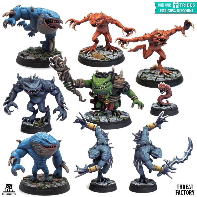 Slaad family (Full collection) BUNDLE