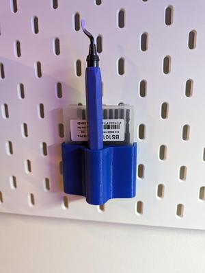 Deburring Tool Holder for Skadis pegboard