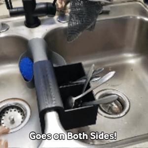 Dual Sink Cutlery/Utensil Holder