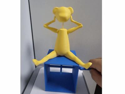 Cute Teddy Bear Automata