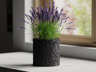 Plant Pot Planter Border 1