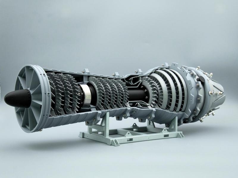 3d Printable Turbojet Engine 