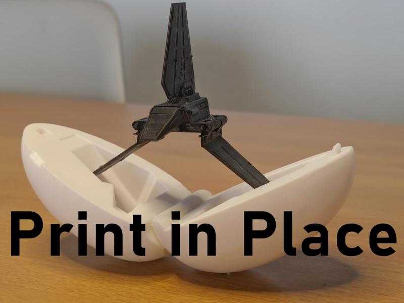 Suprise Egg: Imperial Lambda Shuttle PrintInPlace