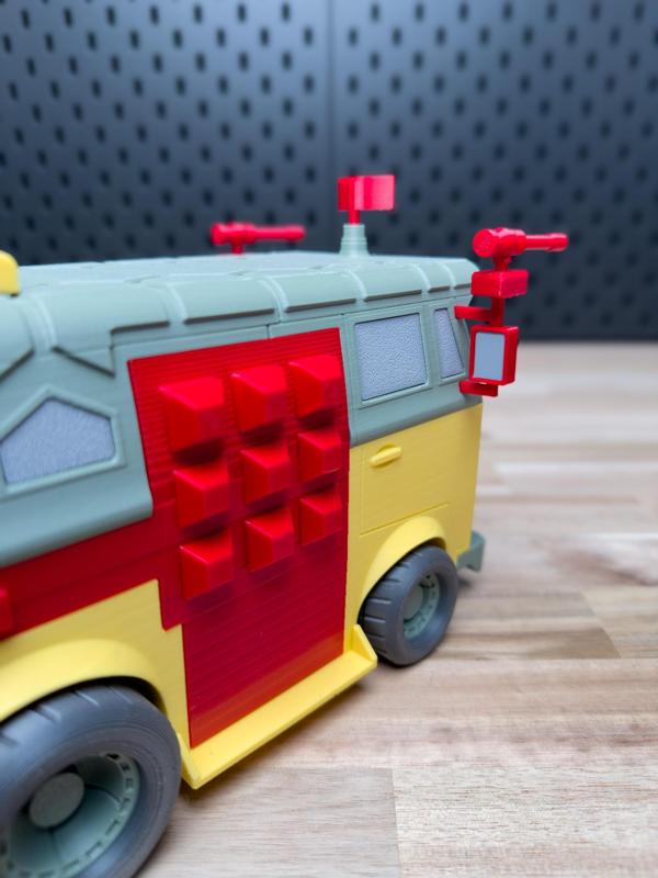 TMNT Party Wagon Kit (No Support, No AMS, No Glue)