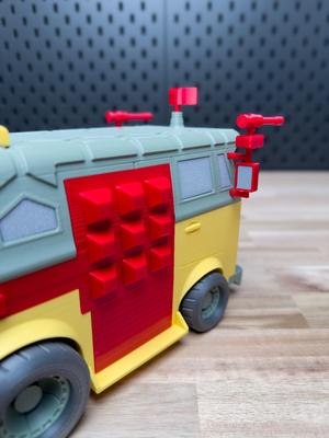 TMNT Party Wagon Kit (No Support, No AMS, No Glue)