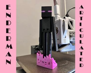 Minecraft Enderman Articulated