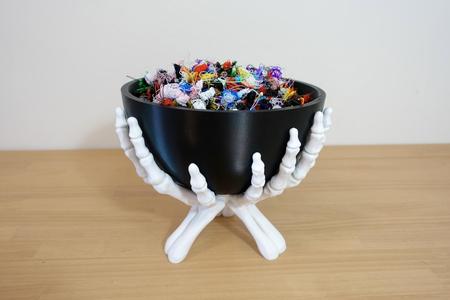Skeleton Hands Bowl