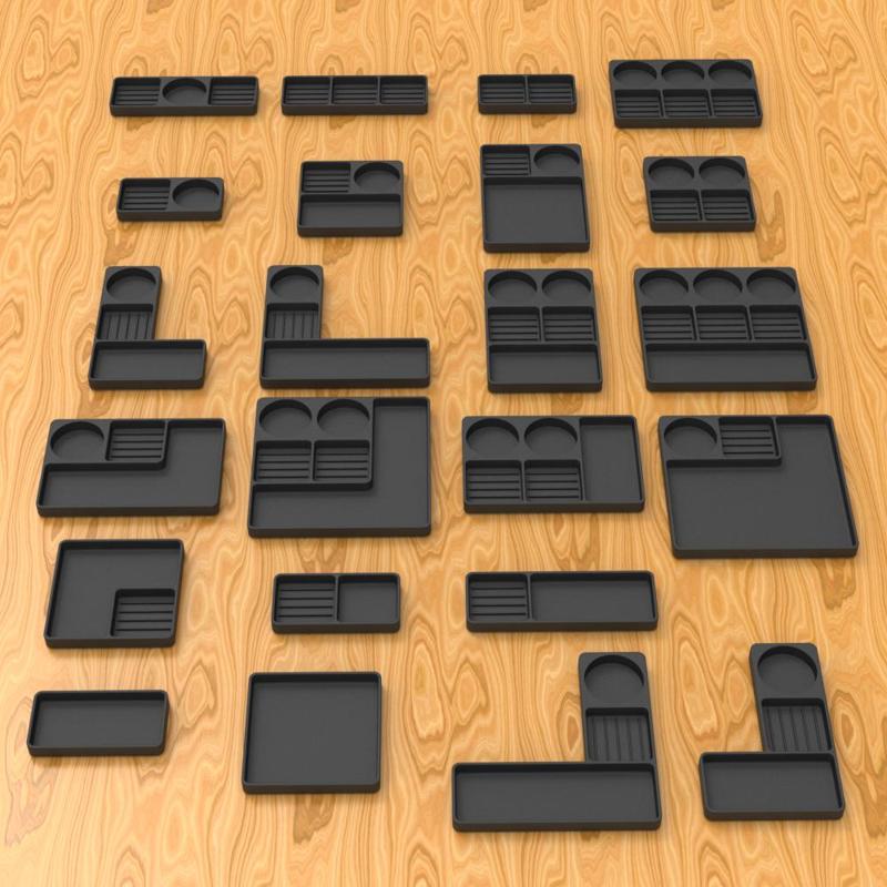 Multiple Sized Trays for Build Plate Cleaner