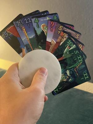 Playing Card Holder with Magnetic Closure