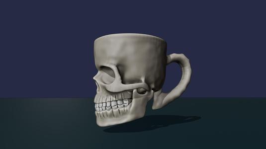 SKULL CUP