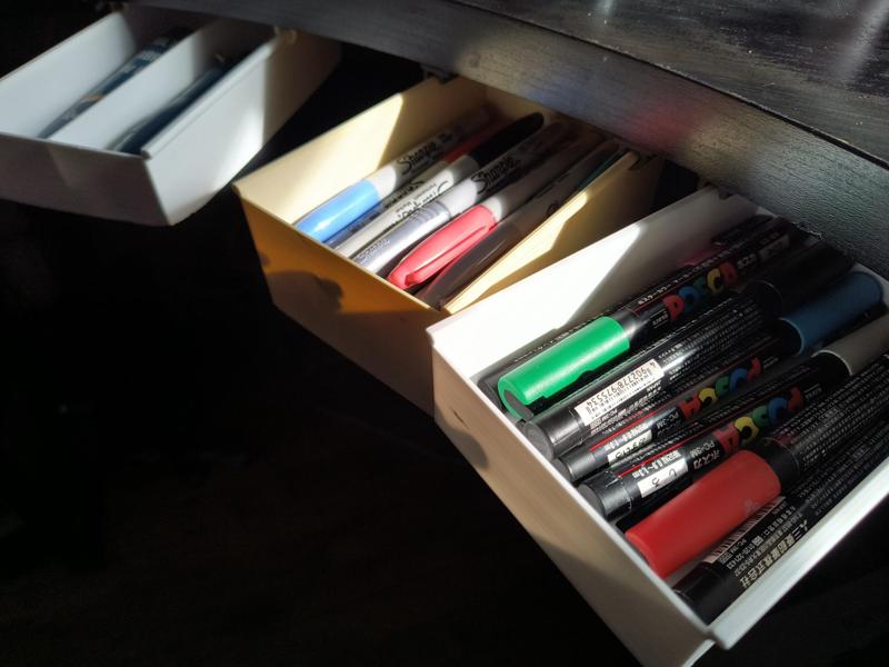 Under the desk drawer easy print