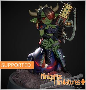 Gretchin waifu anime figurine