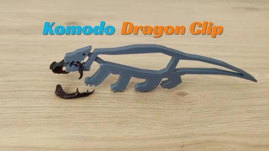 Komodo Dragon Clip