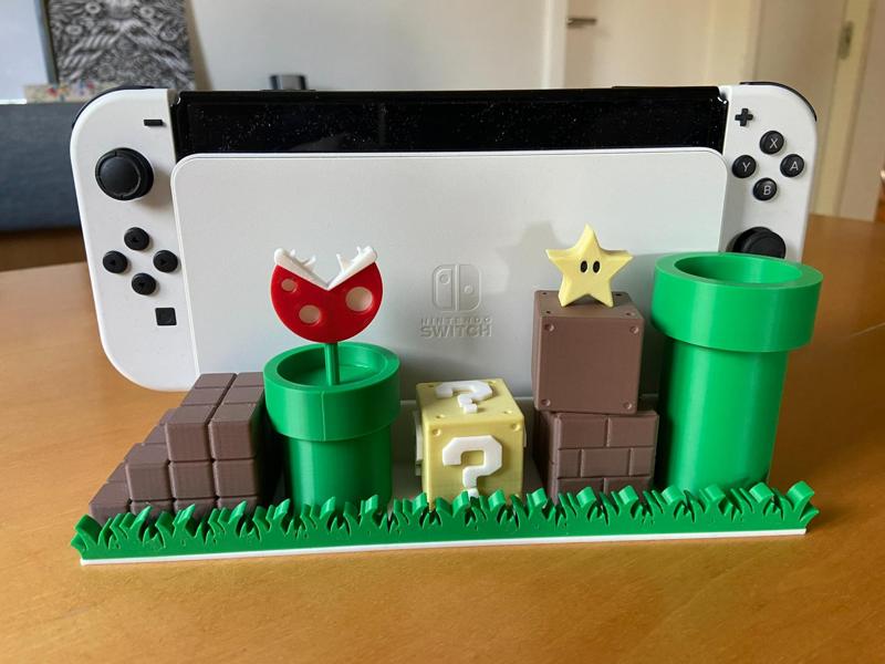 Nintendo Switch OLED Docking Station Super Mario 