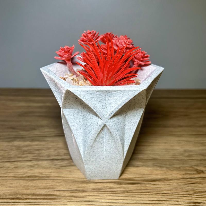 Faceted Vase
