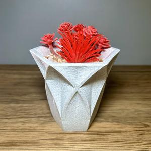 Faceted Vase