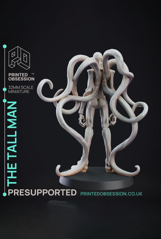 Tallman - Skin Walkers - PRESUPPORTED - Illustrated and Stats - 32mm scale			