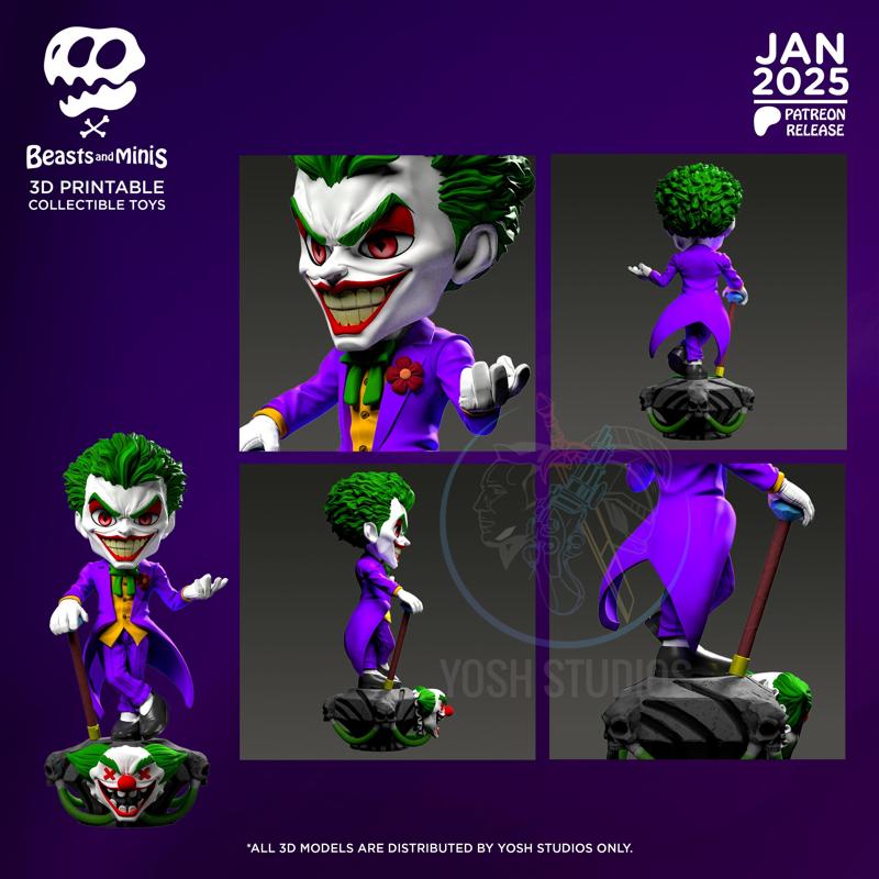 Joker Mini 3D Printer STL File