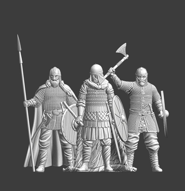 Sons of Odin - Viking Command set - Wargaming