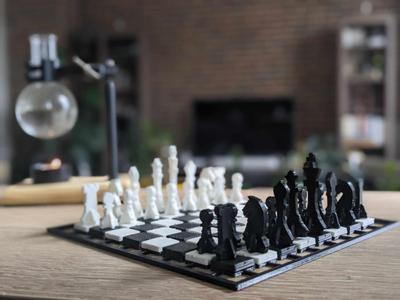 Chess board - kitcard style