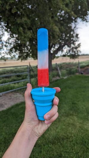 Ice Cream Cone Popsicle Holder #OutdoorThangs