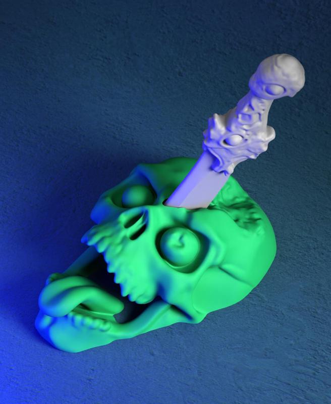 Zombie Hunter Letter Opener