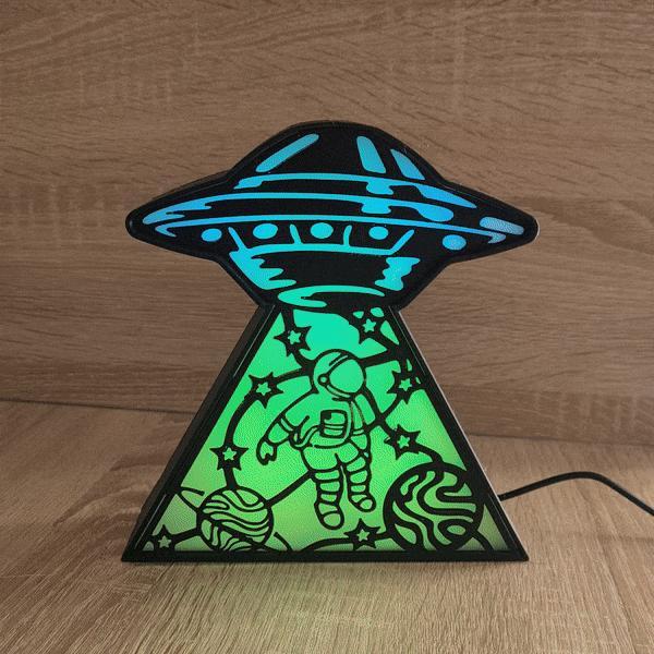 UFO Abduction LED Lamp