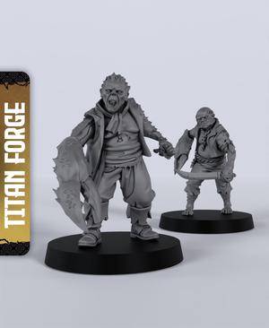 Pirate Ghouls - With Free Dragon Warhammer - 5e DnD Inspired for RPG and Wargamers
