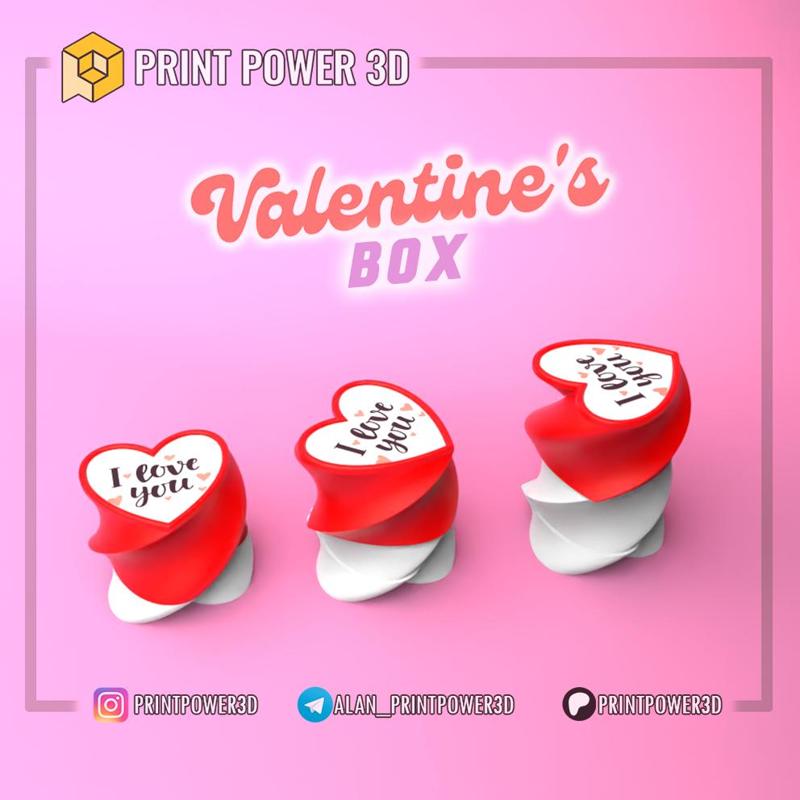 Heart Spiral box
