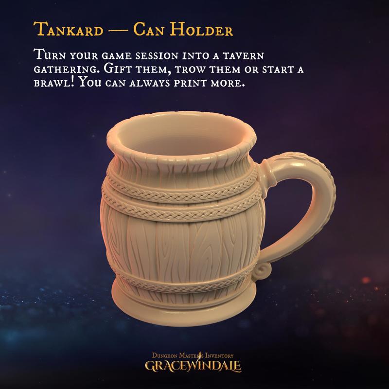 DM Inventory: Tankard Can Holder