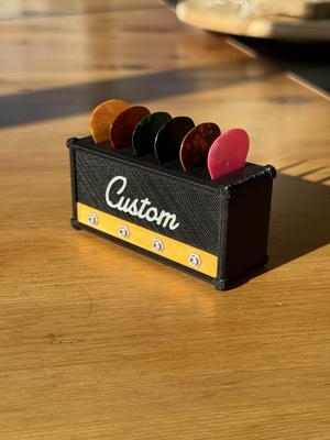 Jack guitar pick holder